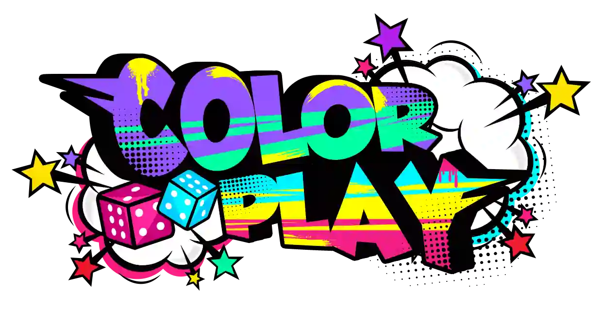 colorplay logo in transparent background